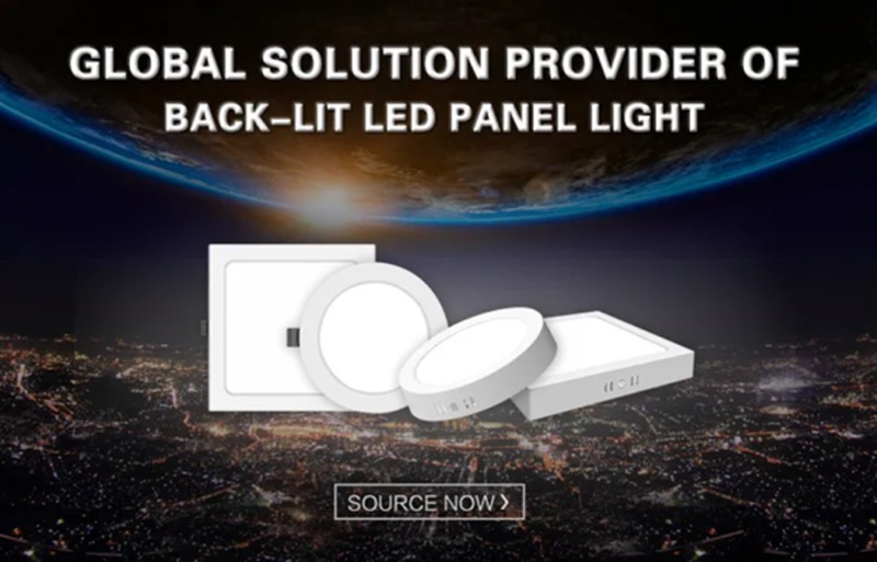 Full Plastic DOB Backlit LED Panel Light