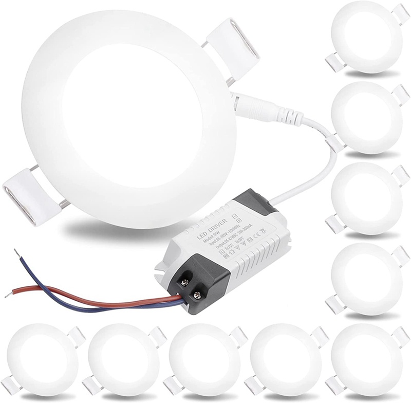 12W Flat LED Light for Closets