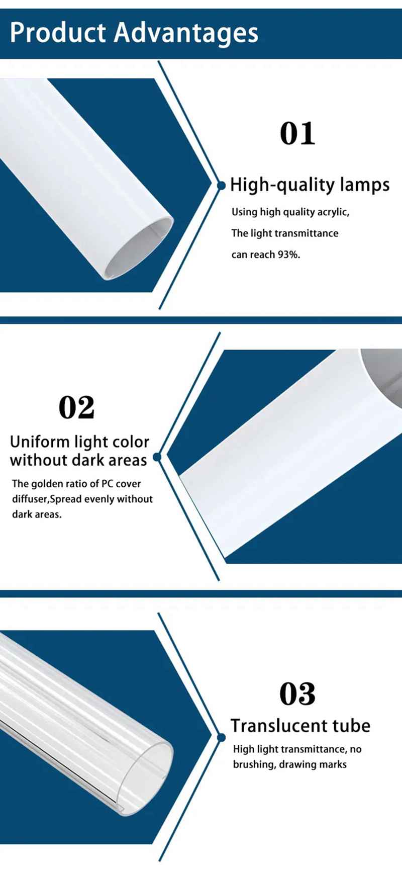 PVC pipes
