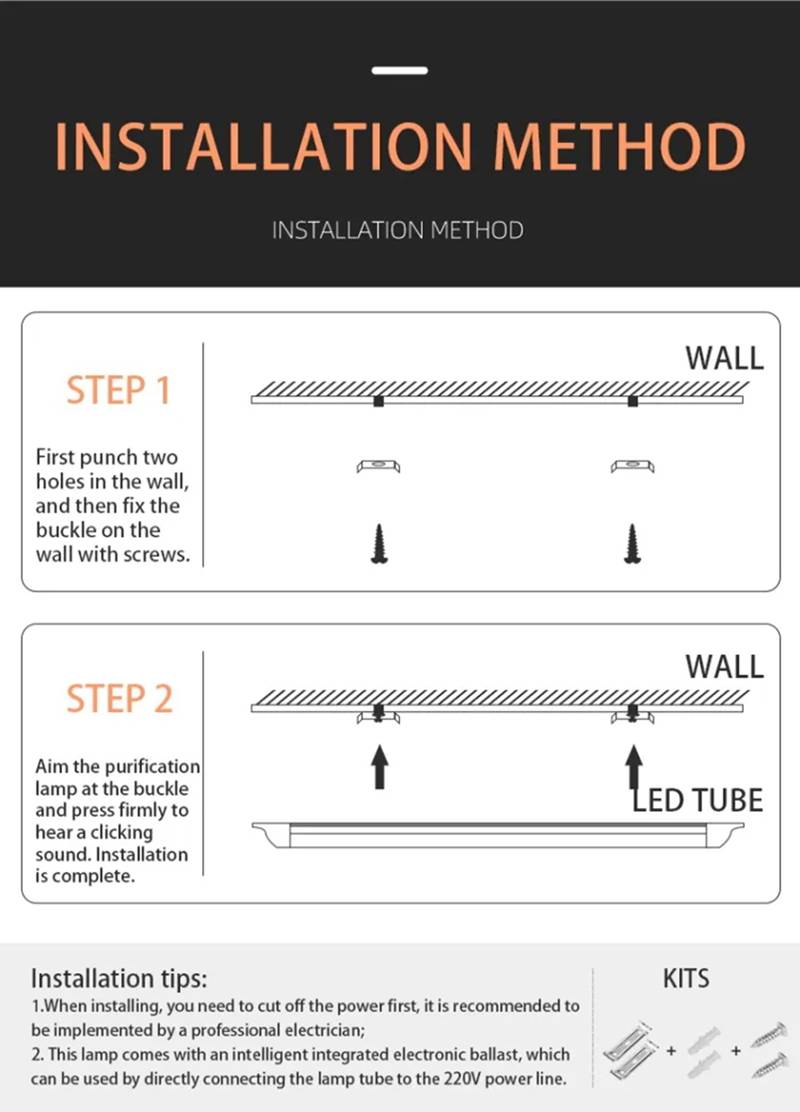 industrial LED purification light