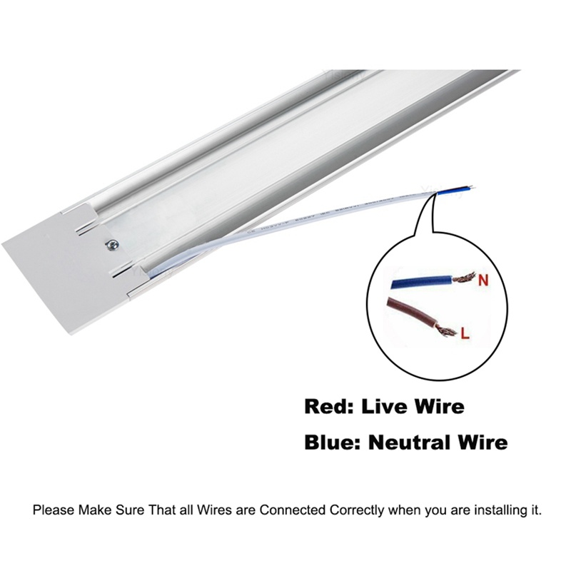 waterproof LED tube light fixture