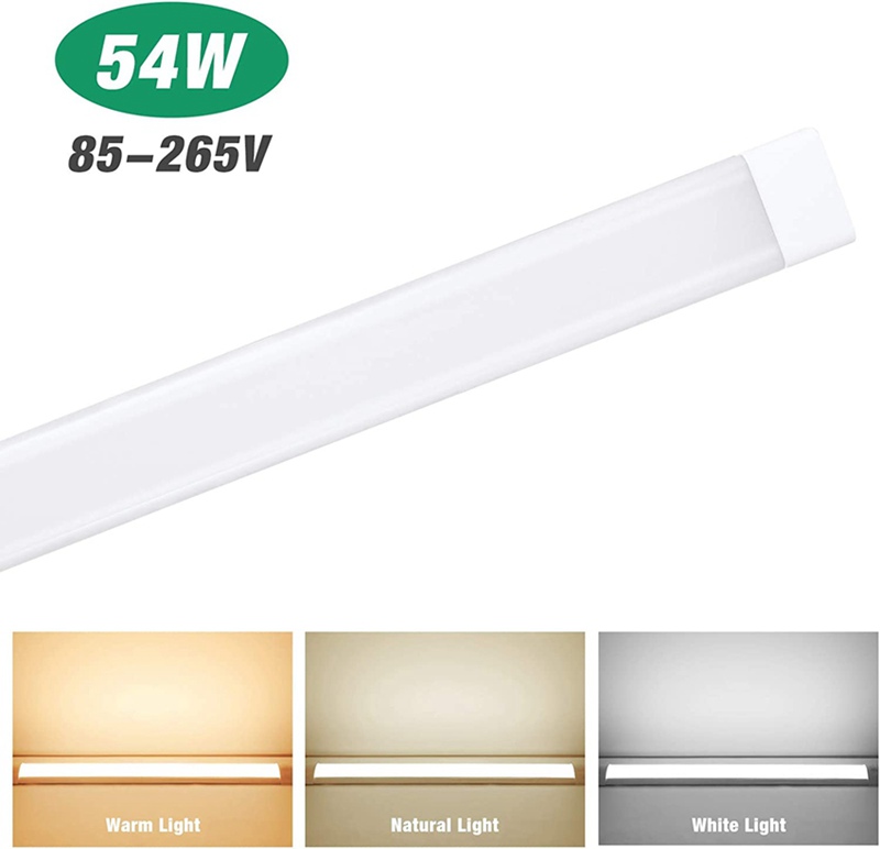 Waterproof LED tube light fixture